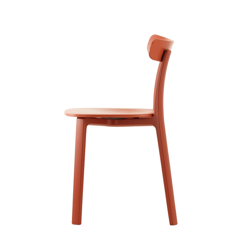 Chaise ALL PLASTIC CHAIR APC Brique VITRA