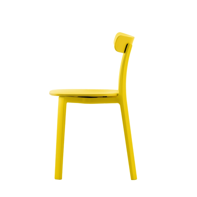 Chaise ALL PLASTIC CHAIR APC Bouton d'or VITRA