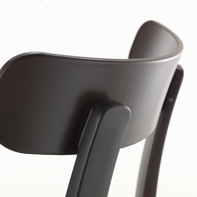 Chaise ALL PLASTIC CHAIR APC Gris graphite VITRA
