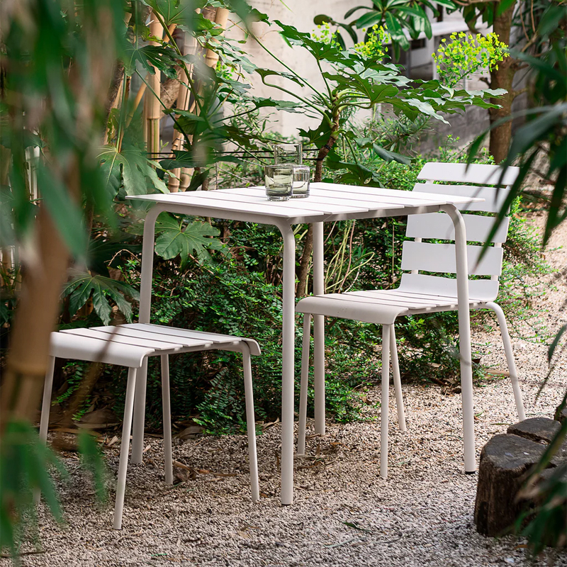 Chaise extérieur Chaise ALIGNED Blanc VALERIE OBJECTS