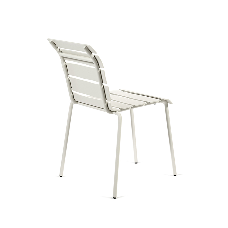 Chaise extérieur Chaise ALIGNED Blanc VALERIE OBJECTS