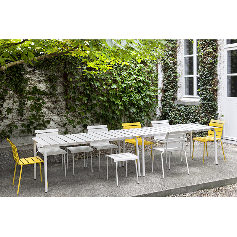 Chaise extérieur Chaise ALIGNED Blanc VALERIE OBJECTS
