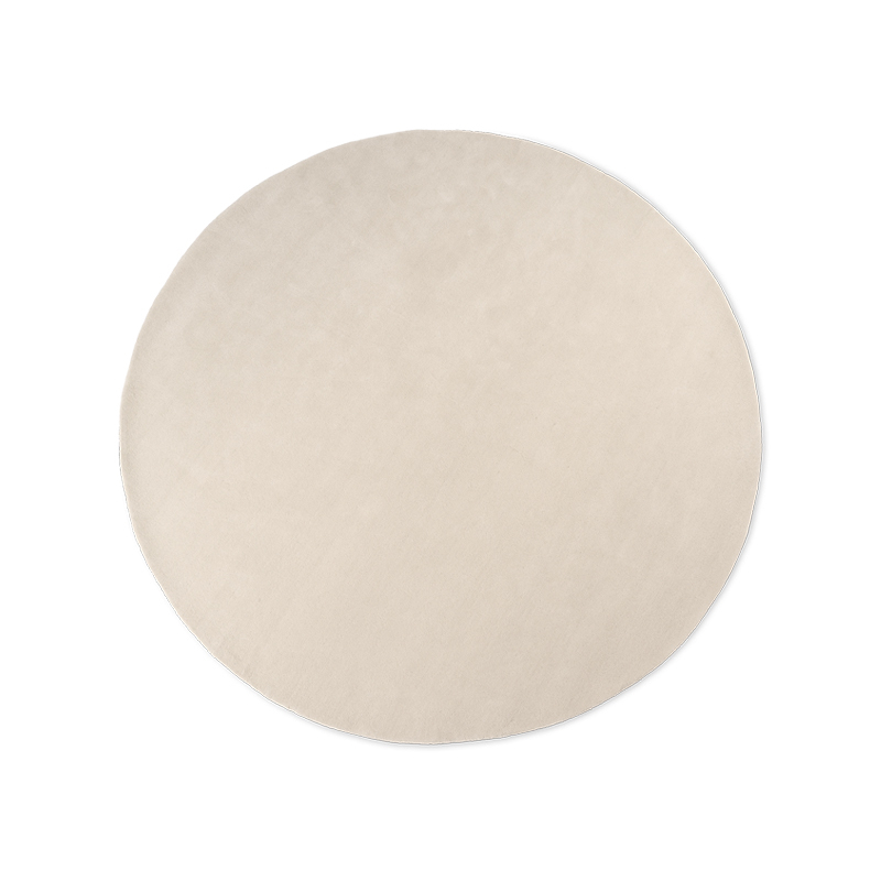 Tapis Tapis STILLE Rond Ø 240 Blanc cassé FERM LIVING