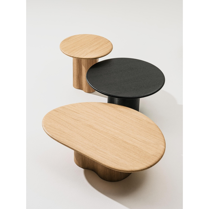 Table basse GHIA L 105 pied central Chêne ARPER