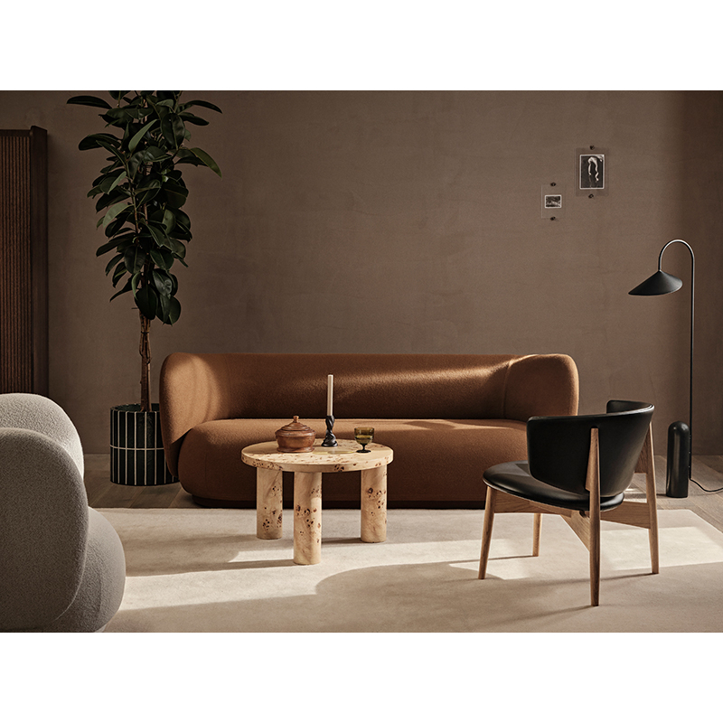 Tapis Tapis STILLE 160x250 Brun cendré FERM LIVING
