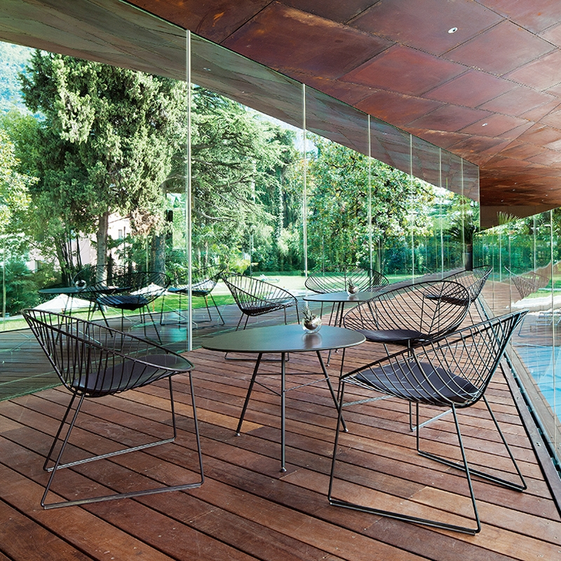 Fauteuil LEAF LOUNGE Marron ARPER