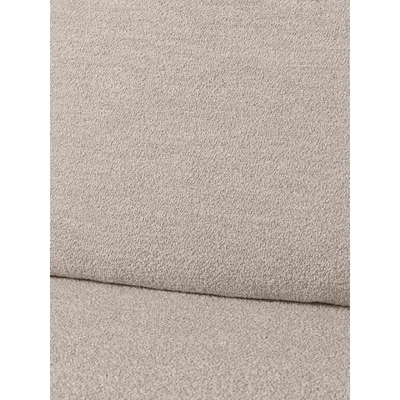 Canapé DASE accoudoir gauche Soft Bouclé Naturel FERM LIVING