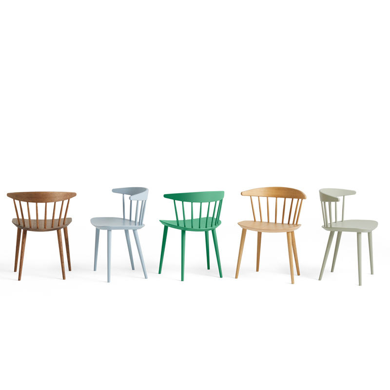 Chaise J104 Bleu ardoise HAY