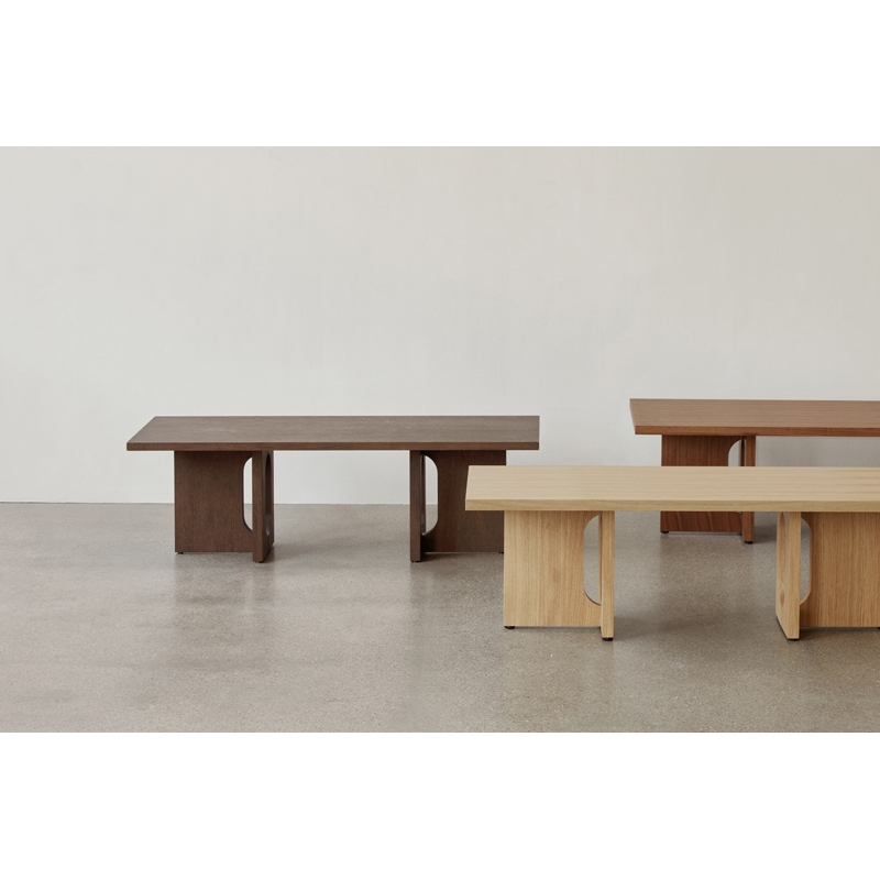 Table basse ANDROGYNE bois Chêne AUDO COPENHAGEN