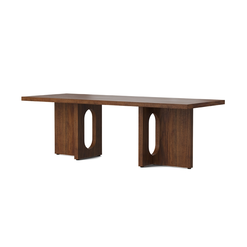 Table basse ANDROGYNE bois Noyer AUDO COPENHAGEN