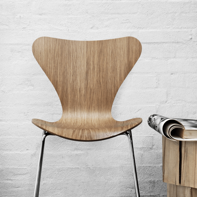 Chaise SERIE 7 Bois Chêne FRITZ HANSEN