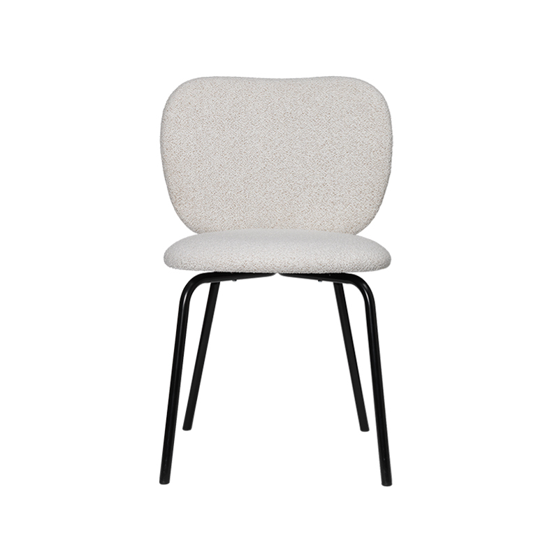 Chaise RICO Soft Bouclé Soft Bouclé Blanc cassé / Sable FERM LIVING
