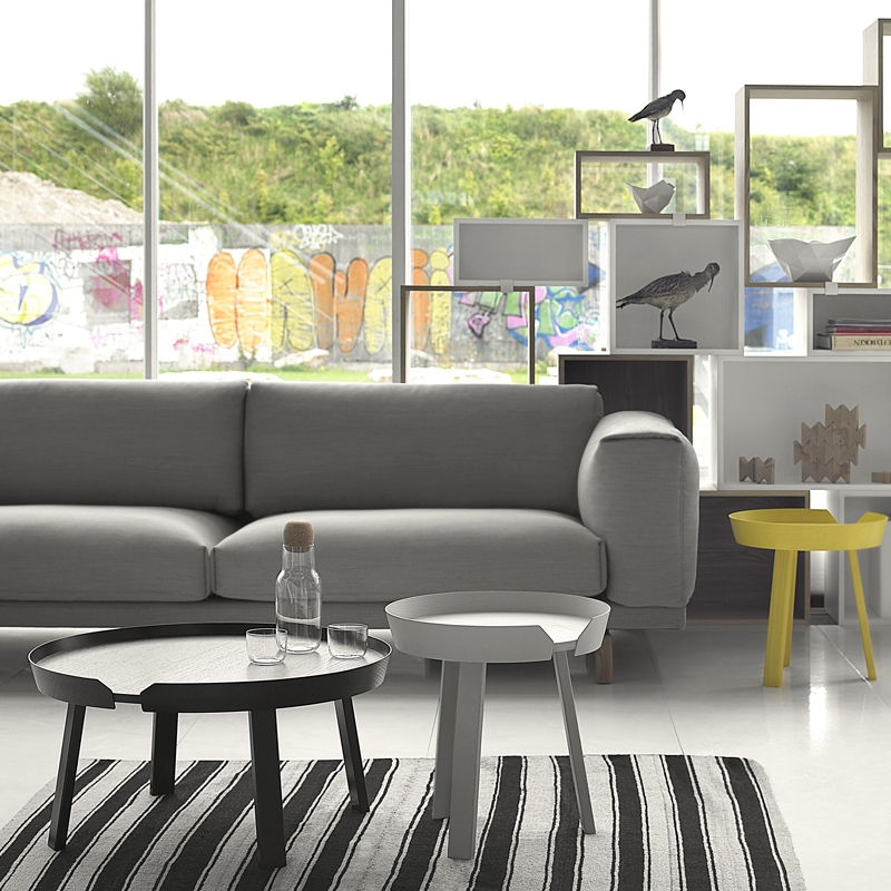 Canapé REST 3 places Gris 13 MUUTO