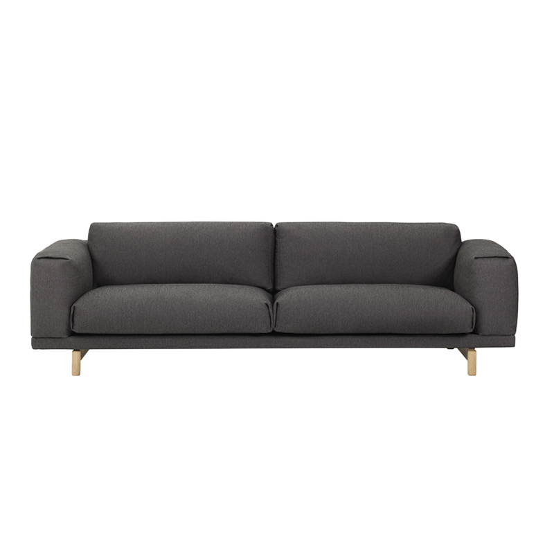 Canapé REST 3 places Gris 13 MUUTO