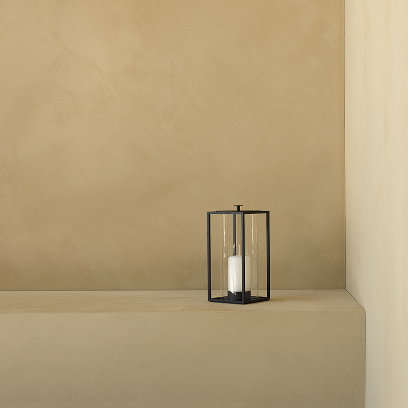 Photophore, bougeoir et bougie Lanterne LIGHT'IN Small Noir AUDO COPENHAGEN