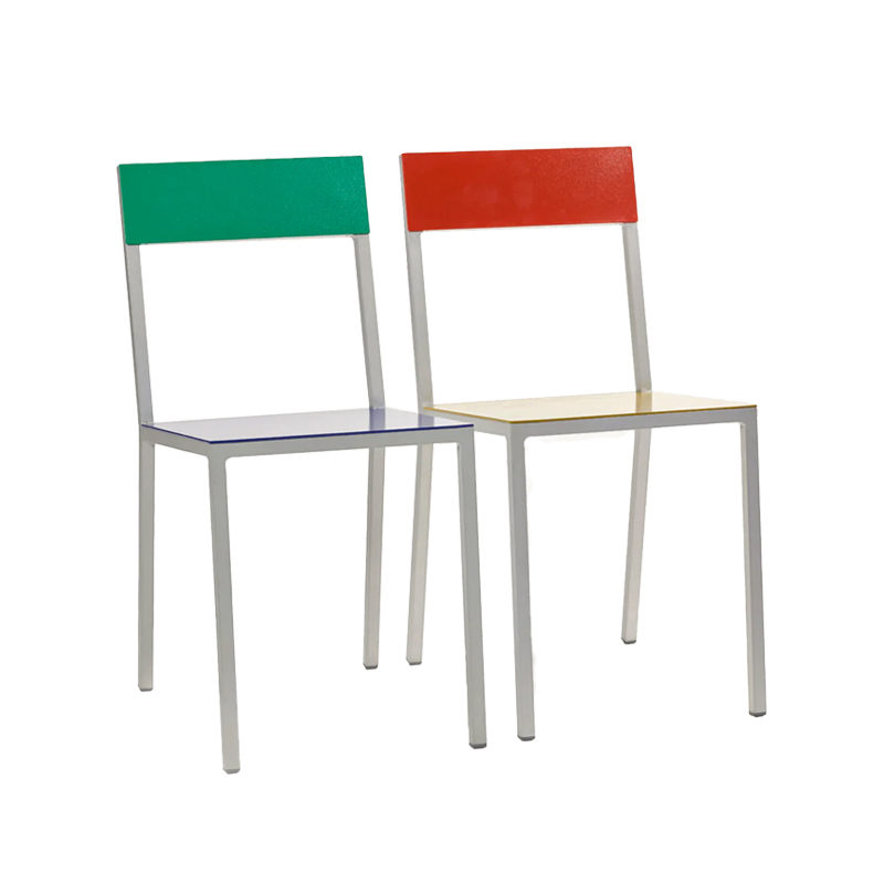 Chaise ALU Curry/ rouge VALERIE OBJECTS