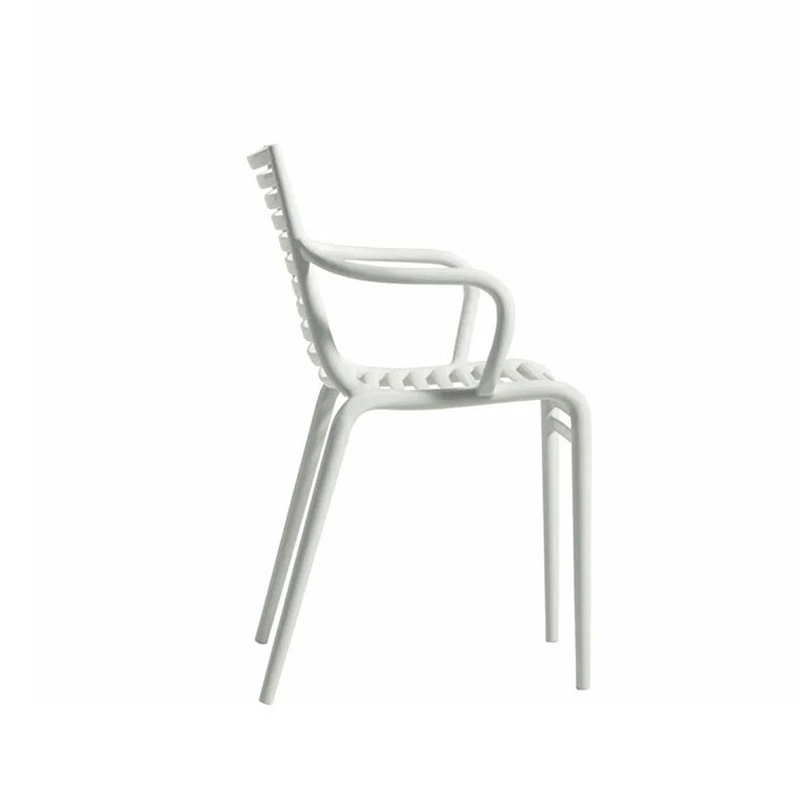 Chaise PIP-e avec accoudoirs Blanc DRIADE