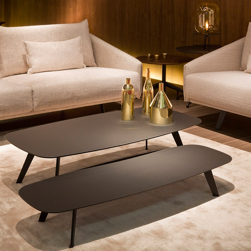 Table basse SOLAPA Fenix 58x118 Noir STUA
