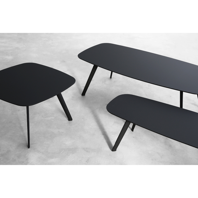 Table basse SOLAPA Fenix 58x118 Noir STUA