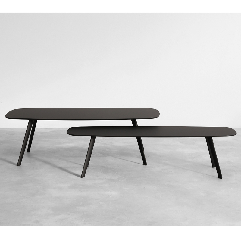 Table basse SOLAPA Fenix 58x118 Noir STUA