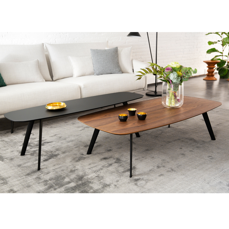 Table basse SOLAPA Fenix 58x118 Noir STUA