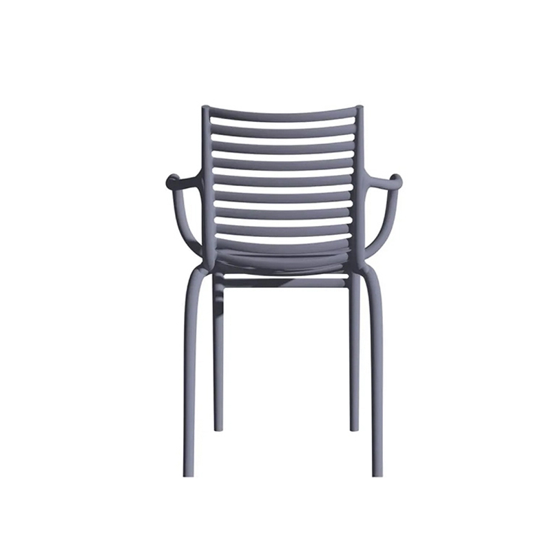 Chaise PIP-e avec accoudoirs Gris lavande DRIADE