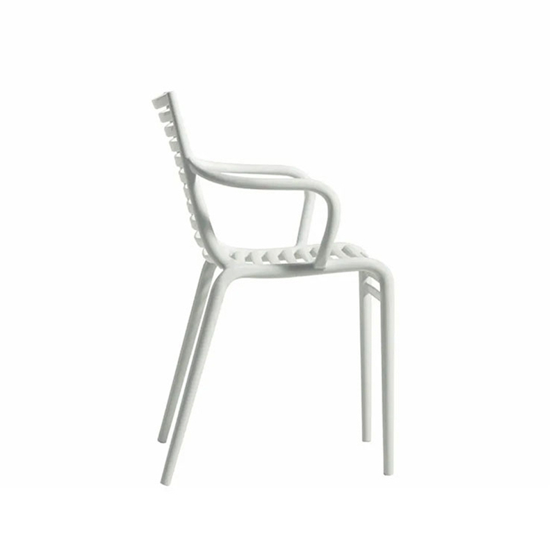 Chaise PIP-e GREEN avec accoudoirs Blanc DRIADE