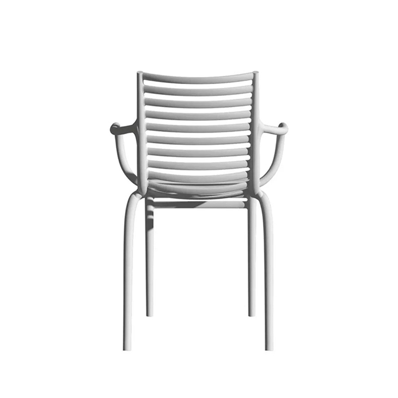 Chaise PIP-e GREEN avec accoudoirs Blanc DRIADE