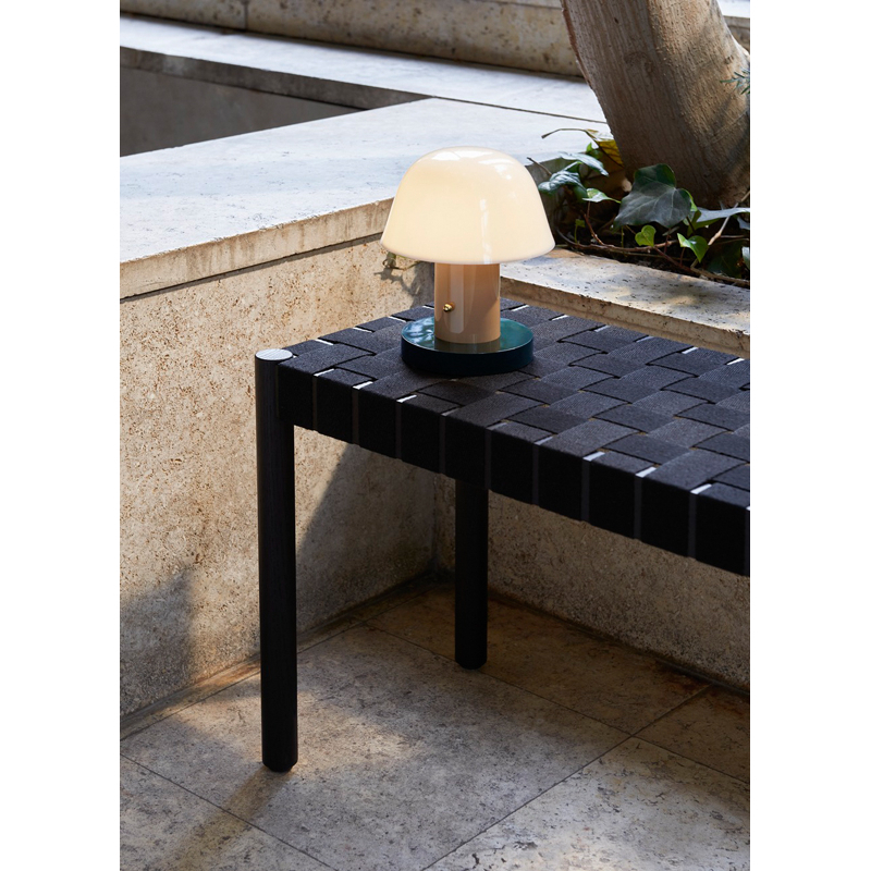 Banc BETTY Noir/ assise noire AND TRADITION