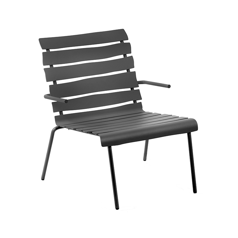 Fauteuil extérieur Fauteuil ALIGNED Noir VALERIE OBJECTS