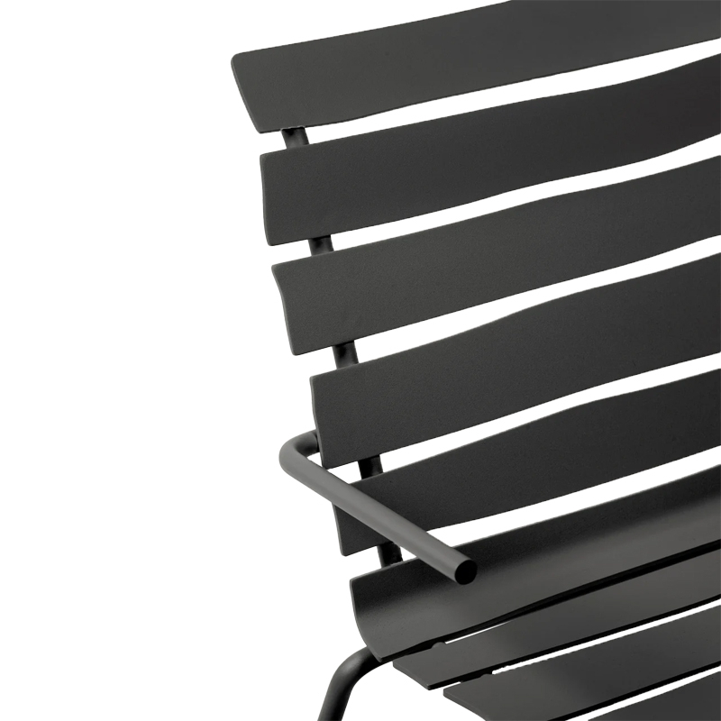 Fauteuil extérieur Fauteuil ALIGNED Noir VALERIE OBJECTS