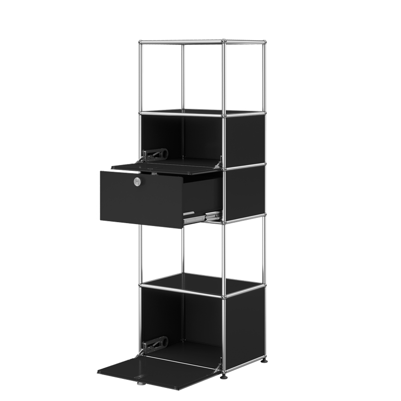 Meuble de rangement USM HALLER M52 Anthracite USM HALLER
