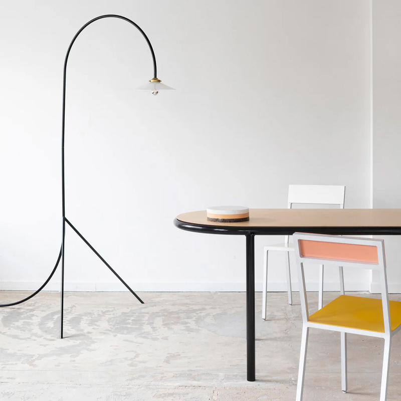 Table WOODEN TABLE OVAL Noir VALERIE OBJECTS