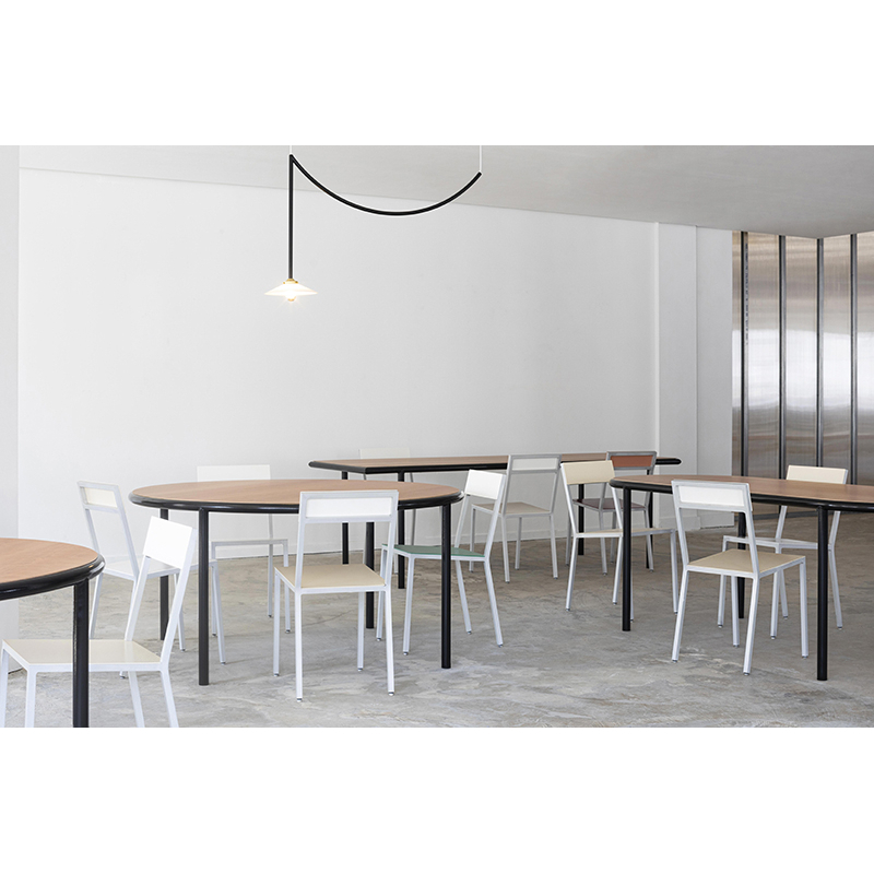 Table WOODEN TABLE OVAL Noir VALERIE OBJECTS