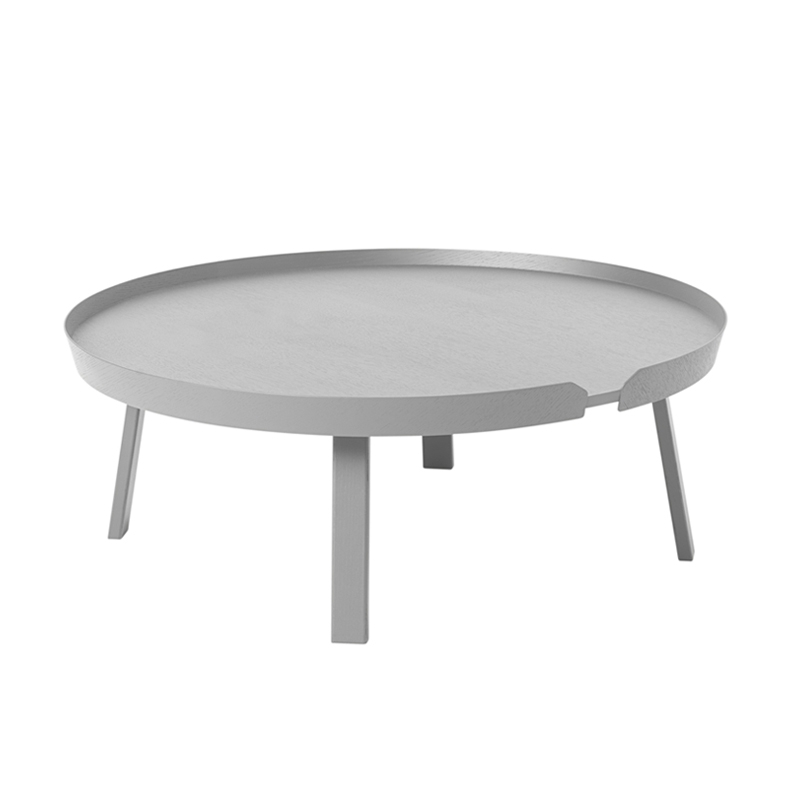 Table basse AROUND XL Gris MUUTO