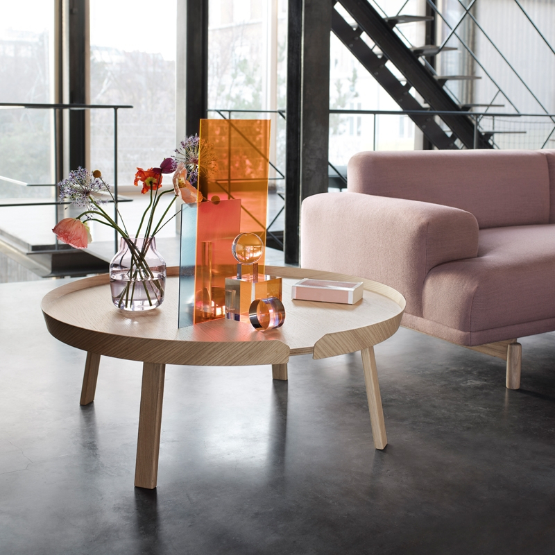 Table basse AROUND XL Noir MUUTO