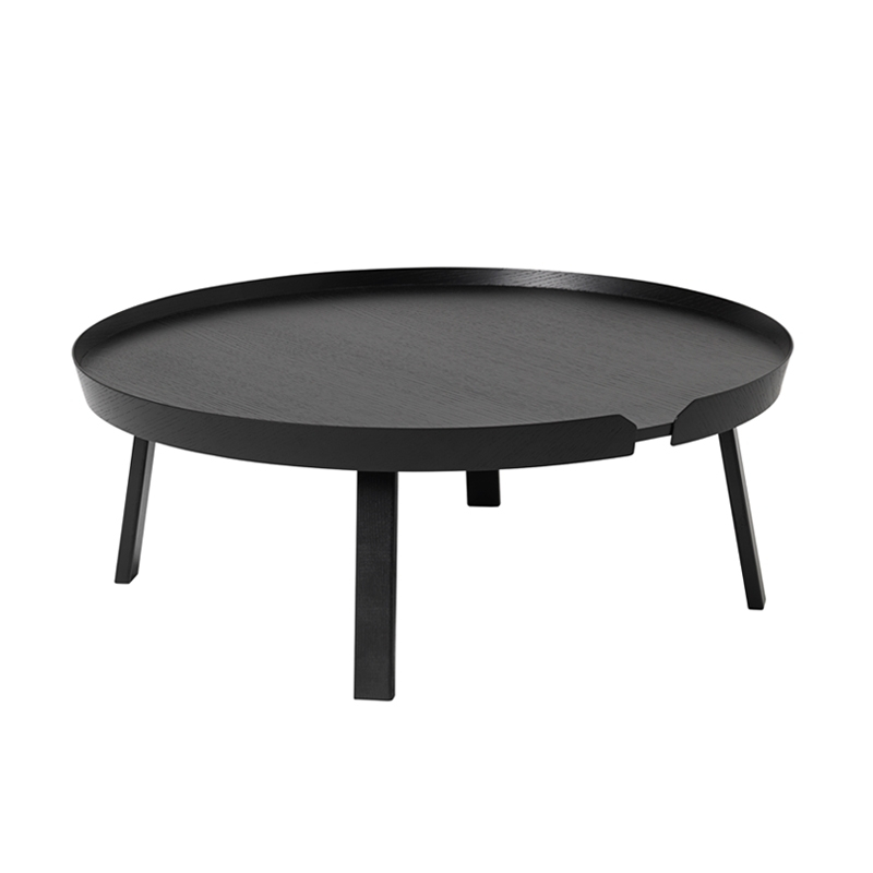 Table basse AROUND XL Noir MUUTO