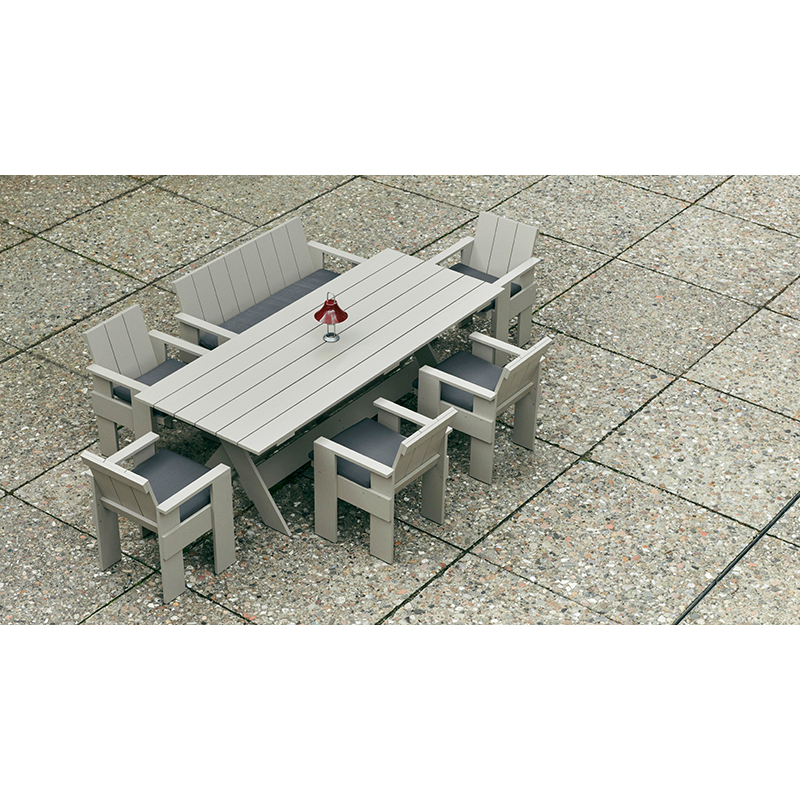Table extérieur CRATE L 230 London Fog HAY