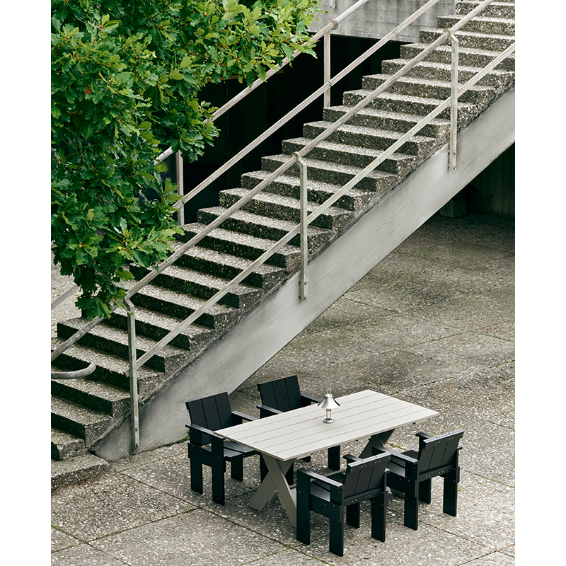 Table extérieur CRATE L 230 London Fog HAY