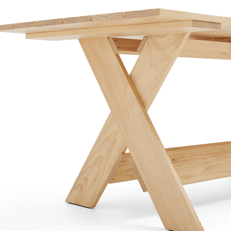 Table extérieur CRATE L 230 Pin HAY