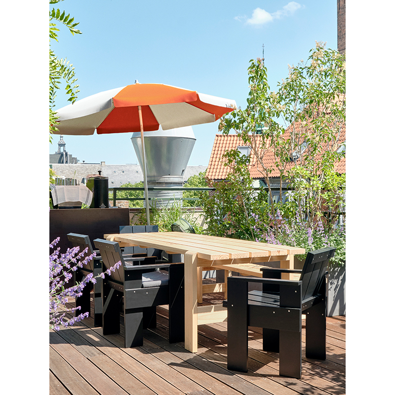 Table extérieur CRATE L 230 Pin HAY