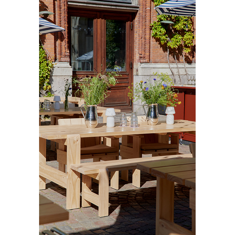 Table extérieur CRATE L 230 Pin HAY