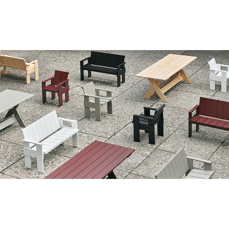 Table extérieur CRATE L 230 Pin HAY