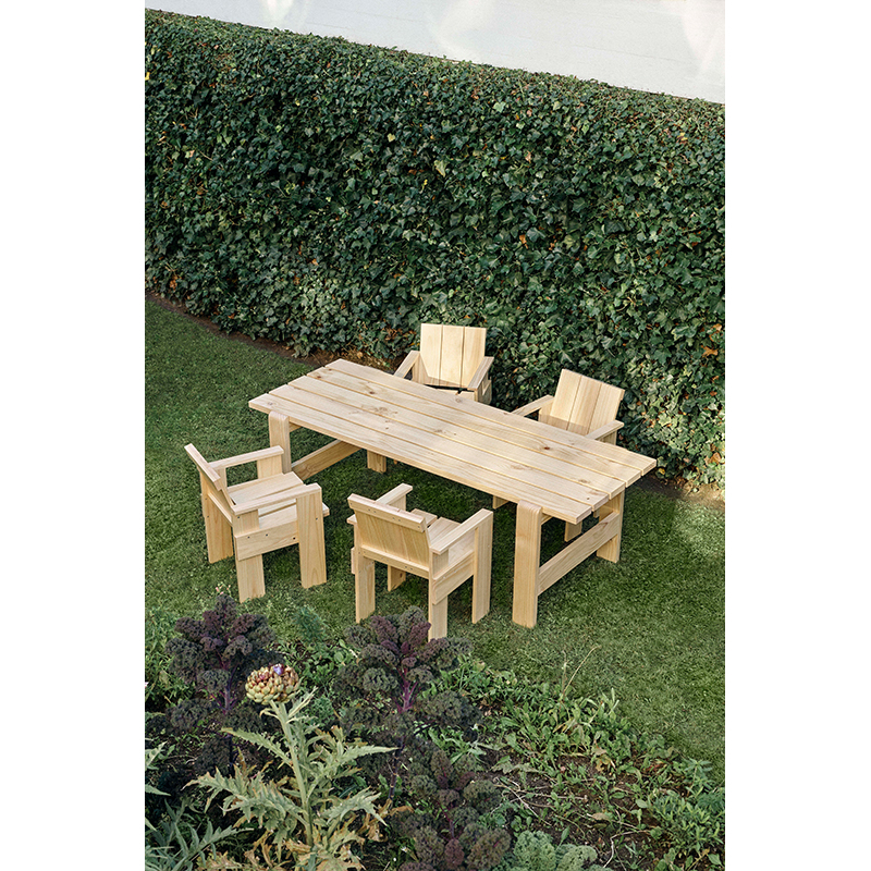 Table extérieur CRATE L 230 Pin HAY