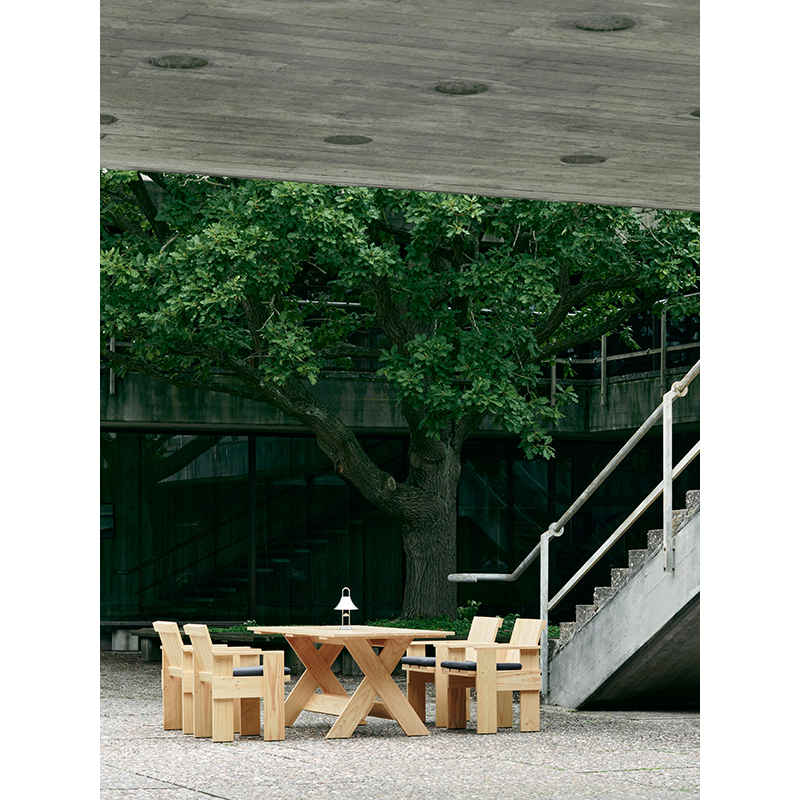 Table extérieur CRATE L 230 Pin HAY