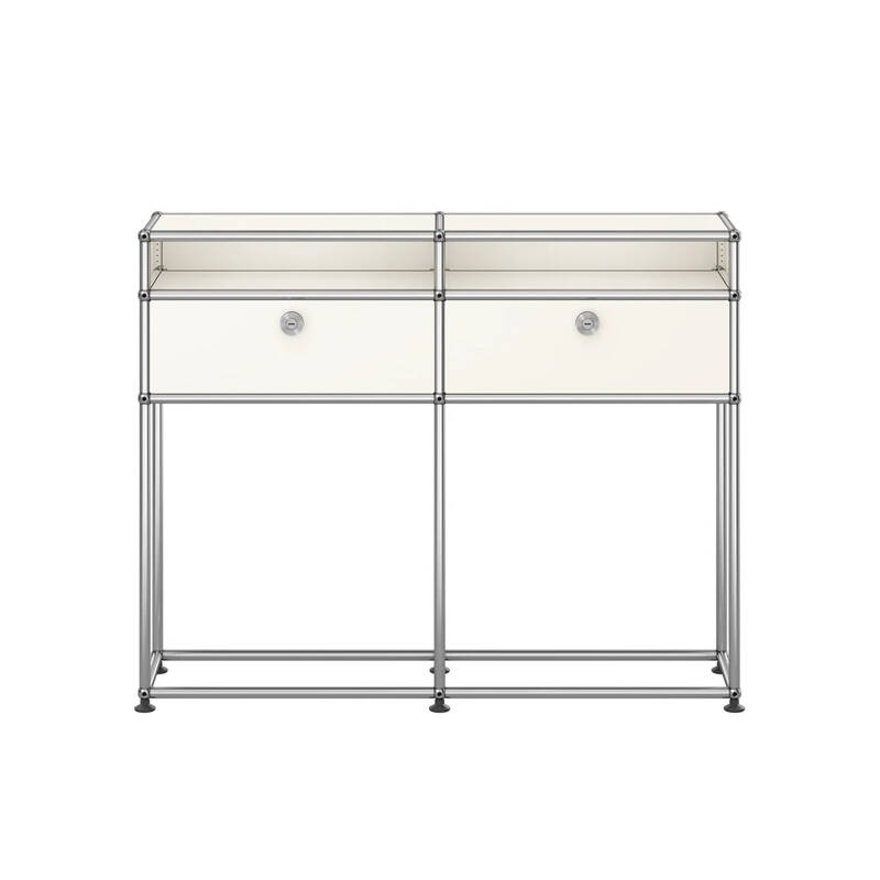Console USM HALLER M51 Blanc pur USM HALLER