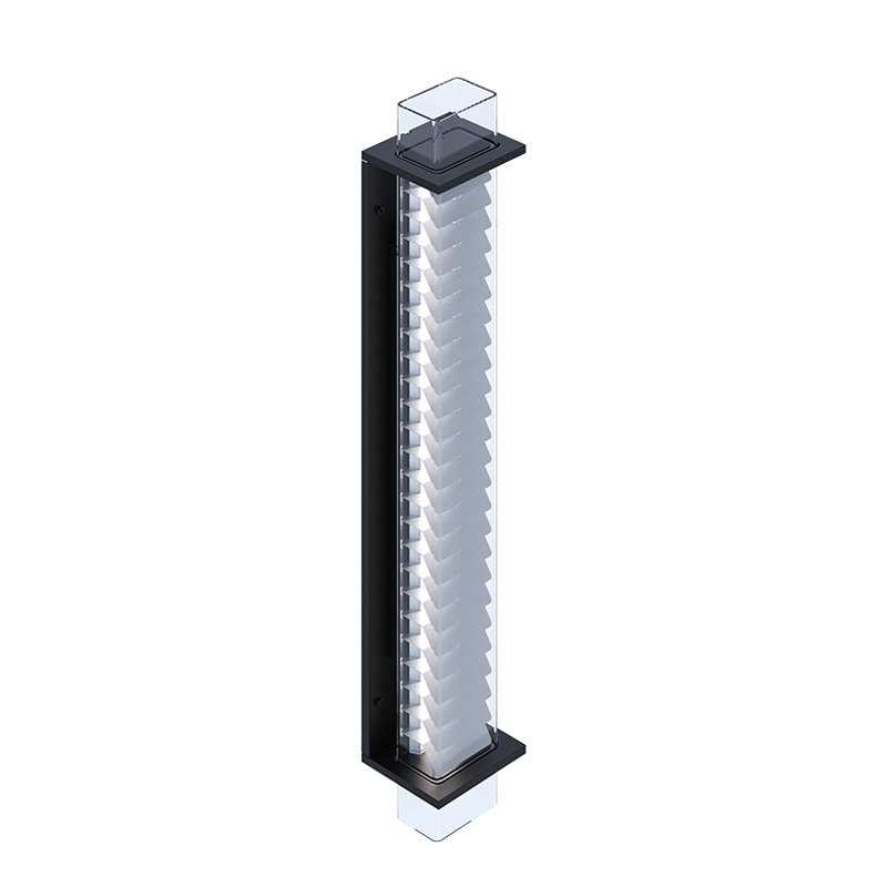 Applique QUADRATUBE W4 Argent SAMMODE STUDIO