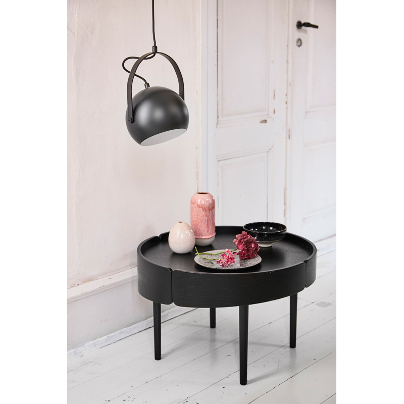 Suspension BALL avec poignée Ø 19 Noir mat FRANDSEN