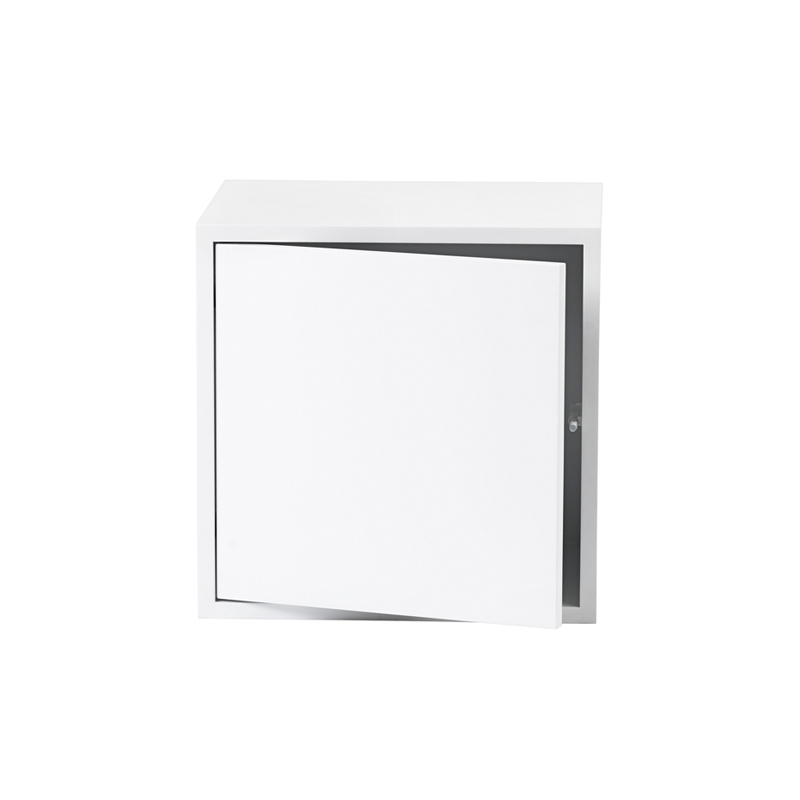 Etagère STACKED Medium avec porte Blanc MUUTO