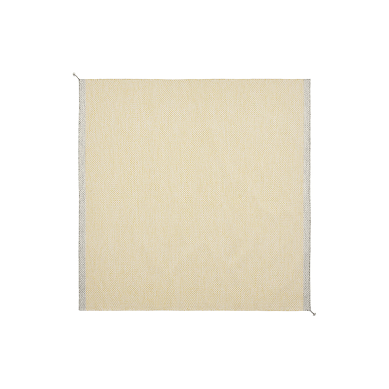 Tapis Tapis PLY 240x240 Jaune MUUTO